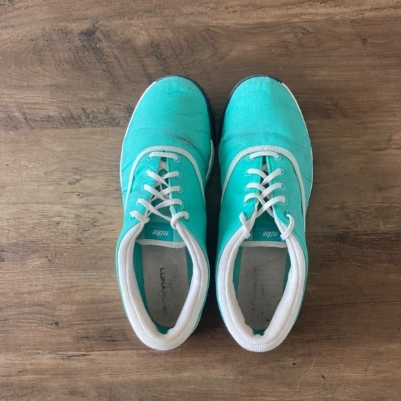 NIKE Lunar Duet Sport Golf Shoes | Women's 8 | Teal - Picture 2 of 10